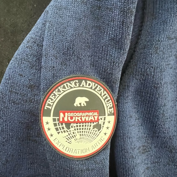 Men’s blue zip up jacket - Picture 4 of 4